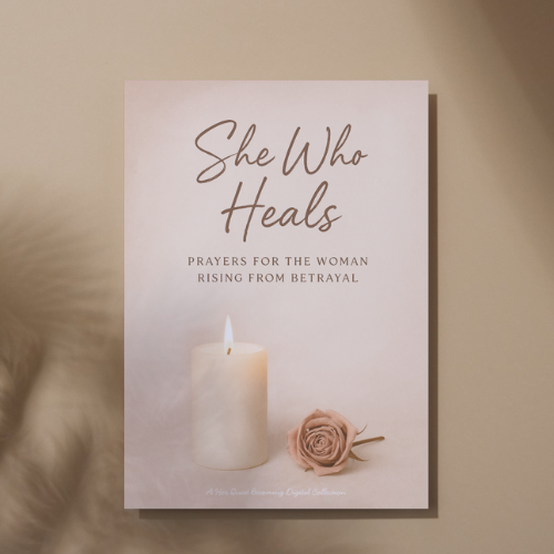 She Who Heals: Prayers for the Woman Rising From Betrayal (Digital Download)
