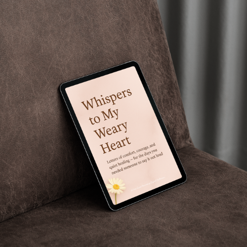 Whispers to My Weary Heart – Healing Letters Journal (Digital Download)