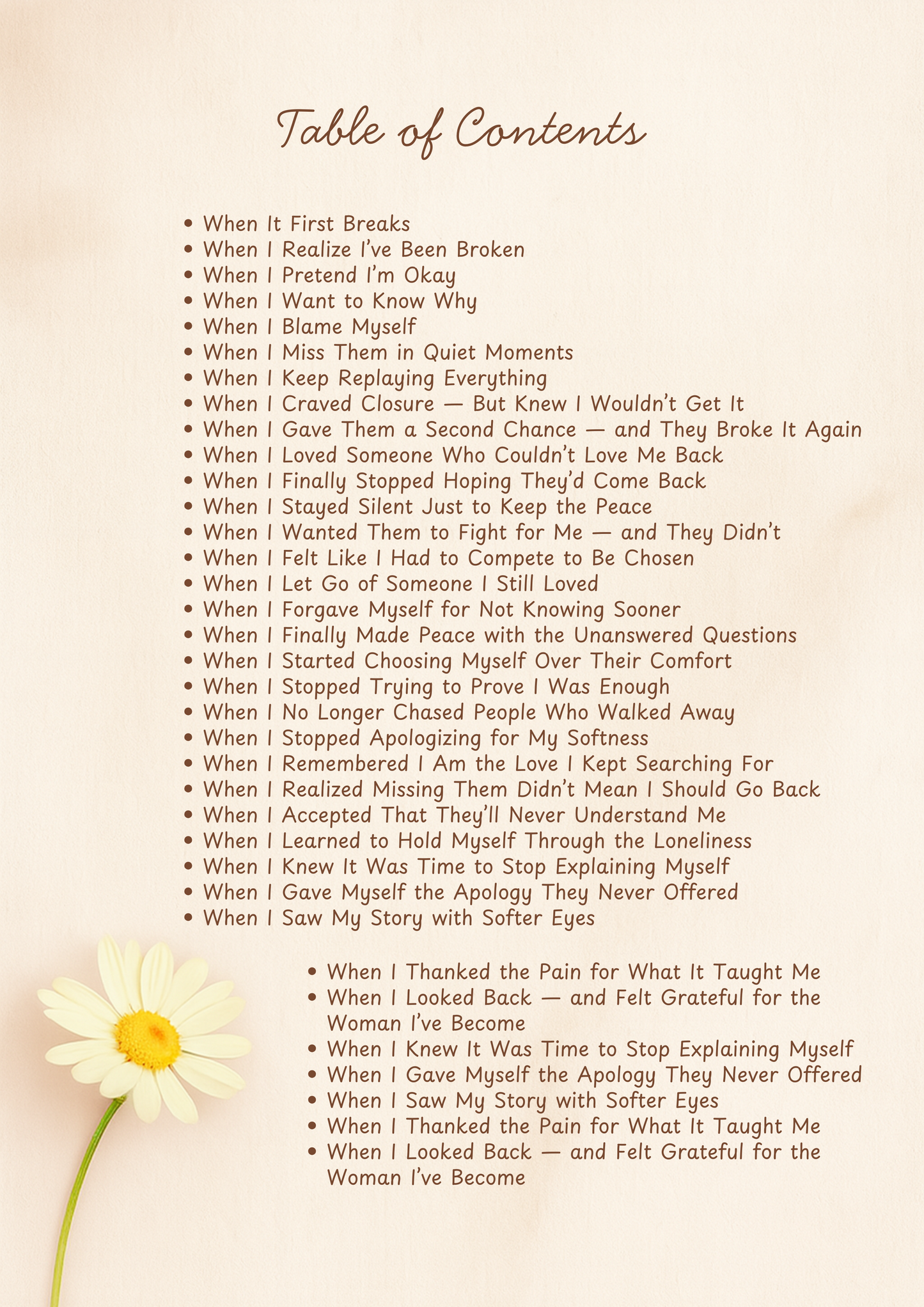 Whispers to My Weary Heart – Healing Letters Journal (Digital Download)