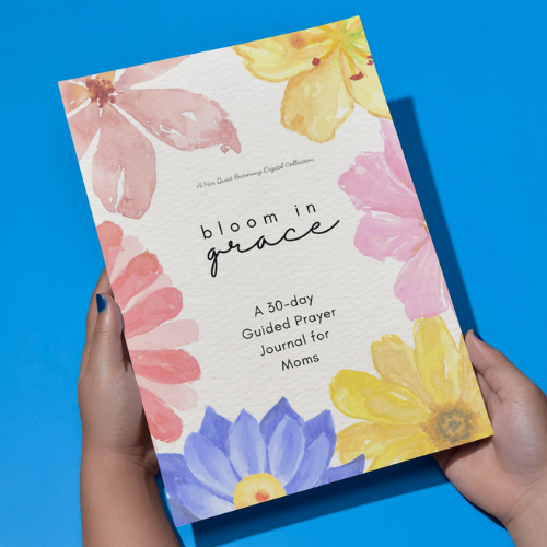 Bloom In Grace: A 30-Day Guided Prayer Journal for Moms (Digital Download)