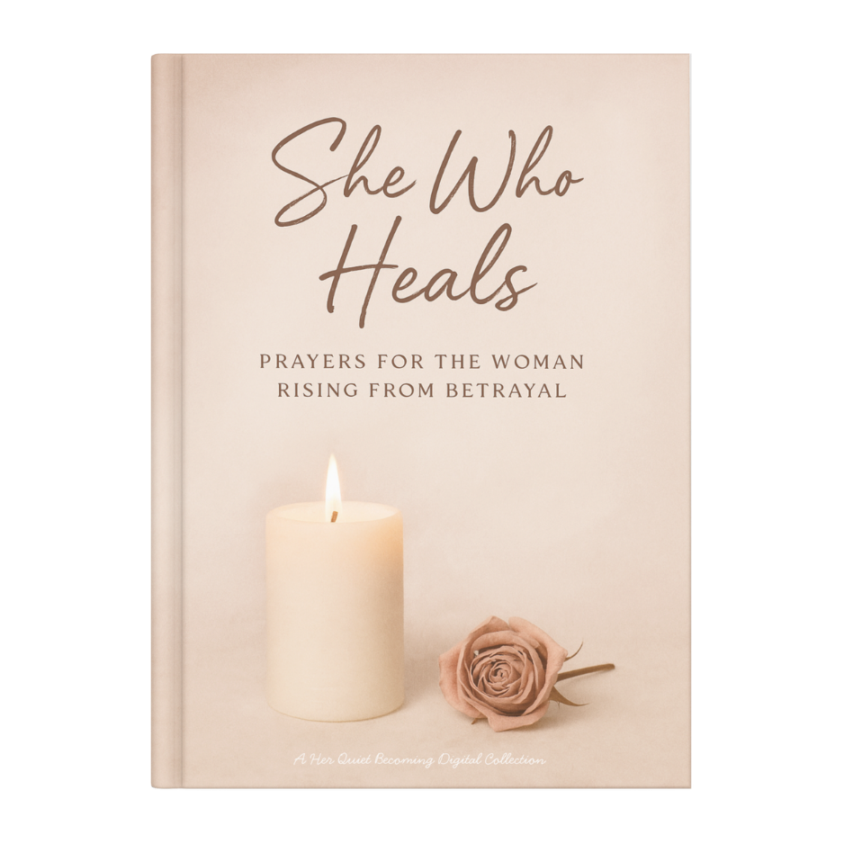 She Who Heals: Prayers for the Woman Rising From Betrayal (Digital Download)