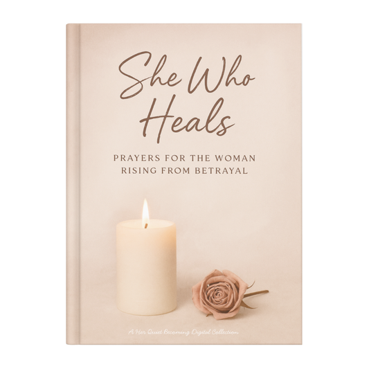 She Who Heals: Prayers for the Woman Rising From Betrayal (Digital Download)