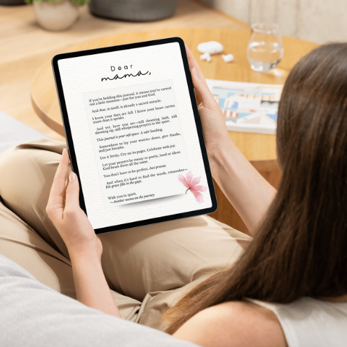 Bloom In Grace: A 30-Day Guided Prayer Journal for Moms (Digital Download)
