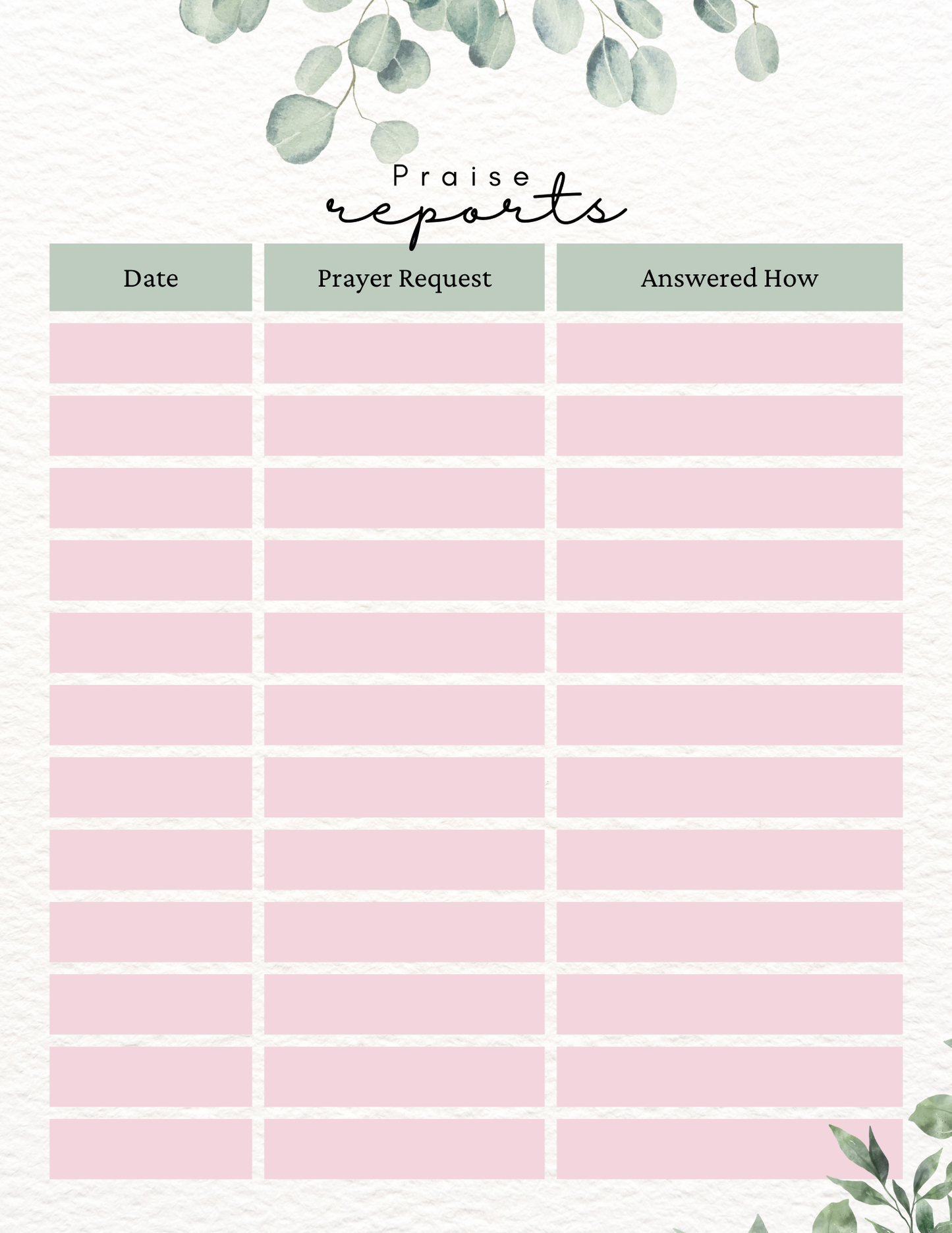 Bloom In Grace: A 30-Day Guided Prayer Journal for Moms (Digital Download)